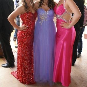 glitz prom dresses